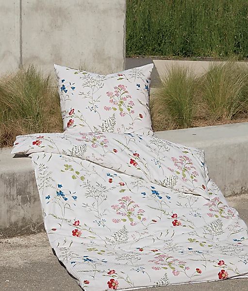 Janine Janine Mako-Soft-Seersucker Bettwäsche TANGO 20102 rot beere blau Gr günstig online kaufen