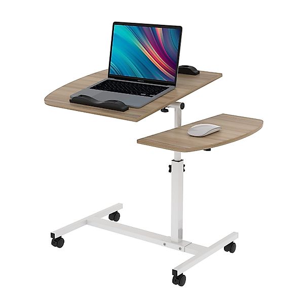 JEOBEST Computertisch Laptoptisch, Laptopständer Holz, Mobiler Beistelltisc günstig online kaufen