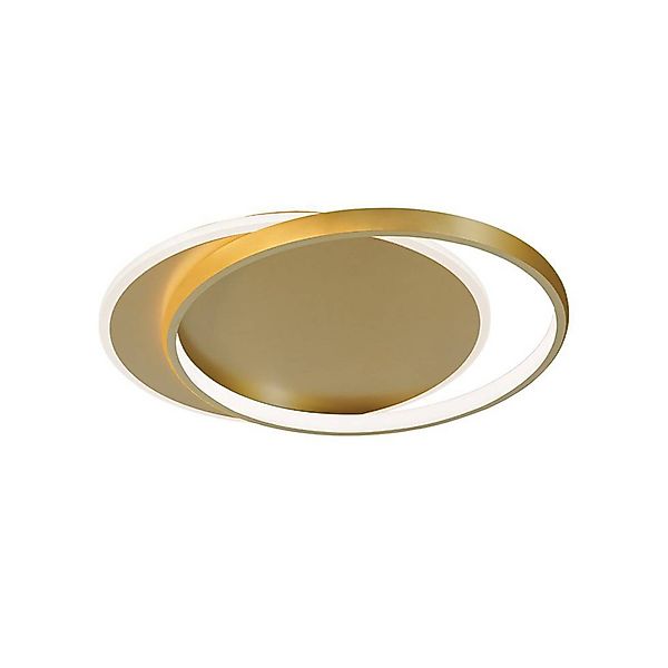 LED-Deckenlampe Evelyn, goldfarben, Länge 55 cm, Metall günstig online kaufen