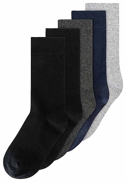 MELA Socken Basic Socken 5 Paare Das Elasthan "Roica" ist abbaubar, ohne Sc günstig online kaufen