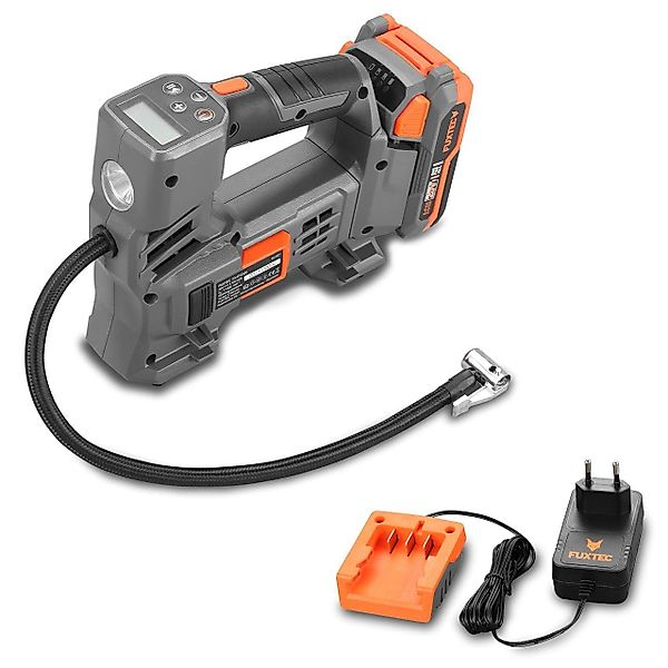 FUXTEC Akku-Handkompressor FX-E1CI20-SET günstig online kaufen