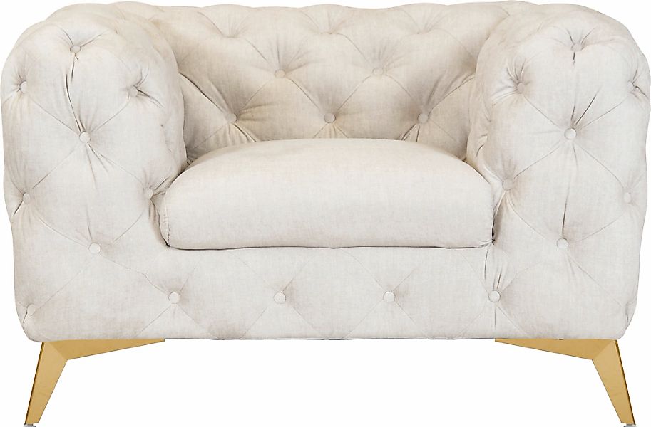 Home affaire Chesterfield-Sessel "Glynis Sessel" aufwändige Knopfheftung, m günstig online kaufen