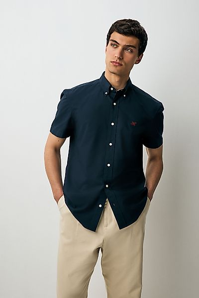 Next Kurzarmhemd Slim Fit Oxford-Kurzarmhemd au günstig online kaufen