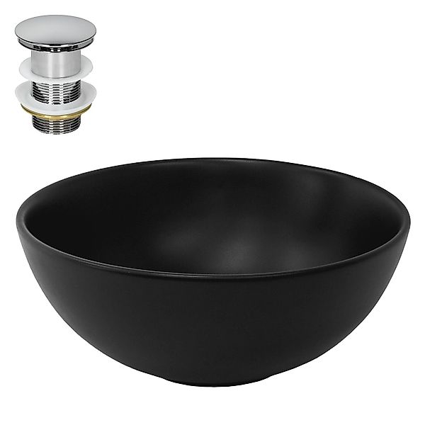 LuxeBath Waschbecken Aufsatzwaschbecken aus Keramik für günstig online kaufen