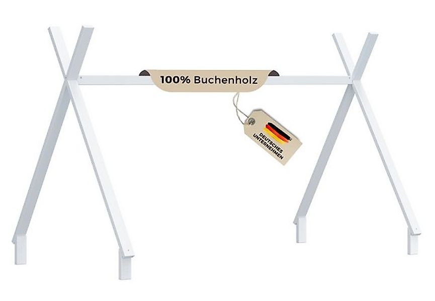 Alavya Home® Kinderbett Bodenbett "TITAN" DACH günstig online kaufen