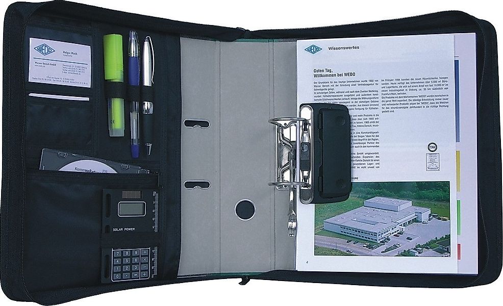 WEDO Schreibmappe Ordnertasche A4 Polyester leer günstig online kaufen