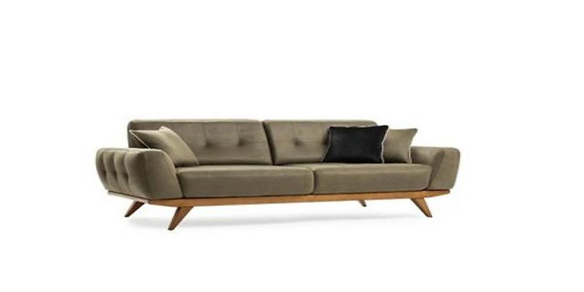 Xlmoebel Sofa Hochwertiges Drei-Personen-Sofa in klassischem Design aus bra günstig online kaufen