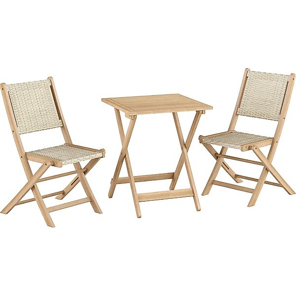 Balkon-Set Templeton 3-teilig Akazie FSC® günstig online kaufen
