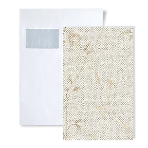 PROFHOME 1 MUSTERSTÜCK S-397671-GU DIN A4 MUSTER der Floralen Tapete günstig online kaufen