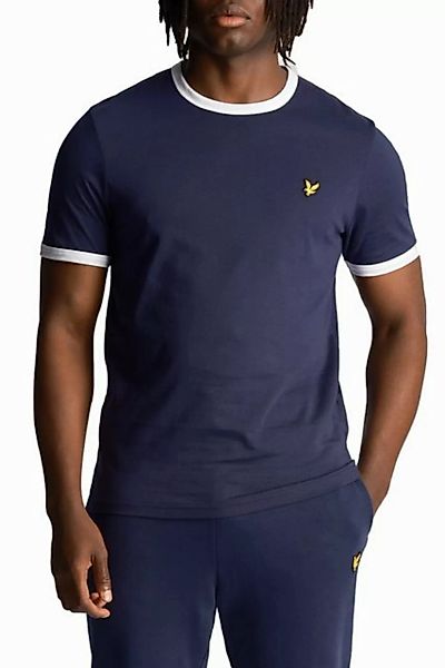 Lyle & Scott T-Shirt Herren, 100% Baumwolle, Mit Kontrastdetails günstig online kaufen