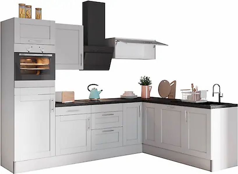 KOCHSTATION Küche »KS-Ahus«, 200 x 270 cm breit, wahlweise mit E-Geräten, S günstig online kaufen
