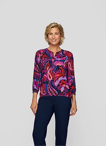 Rabe Klassische Bluse Rabe Leichte Bluse mit floralem Print günstig online kaufen