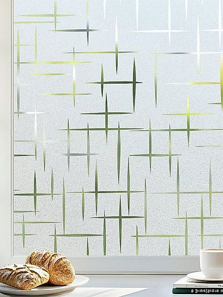 HomeBella Fensterfolie Selbsthaftende Fensterfolie Sichtschutz Milchglas bl günstig online kaufen