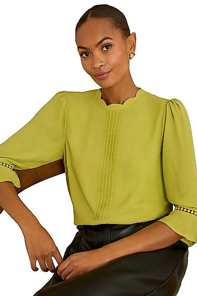 Love & Roses Langarmbluse Love & Roses Bluse mit 3/4-Trompetenärmeln Regula günstig online kaufen