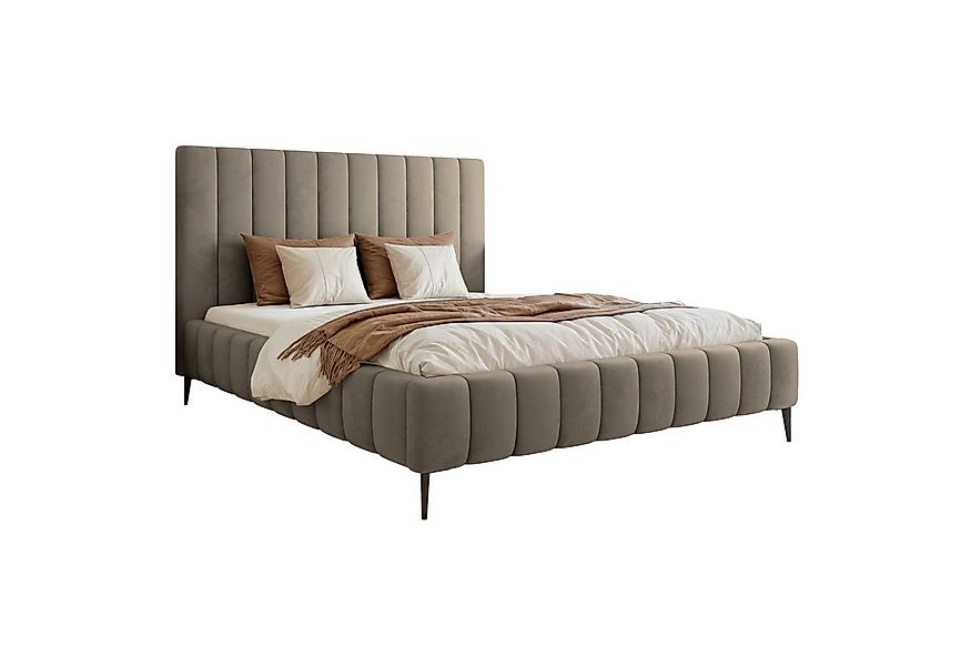 Selsey Polsterbett FIARRO, Bett mit Polsterrahmen, Kopfteil, Bettkasten 140 günstig online kaufen
