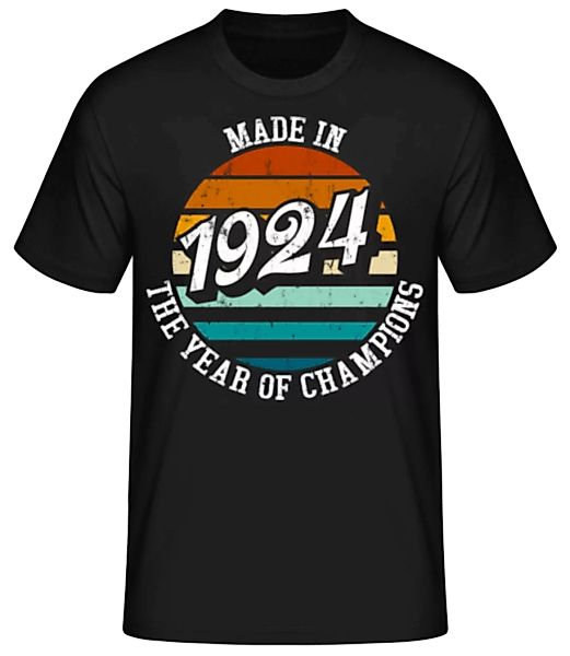 1924 The Year Of Champions · Männer Basic T-Shirt günstig online kaufen
