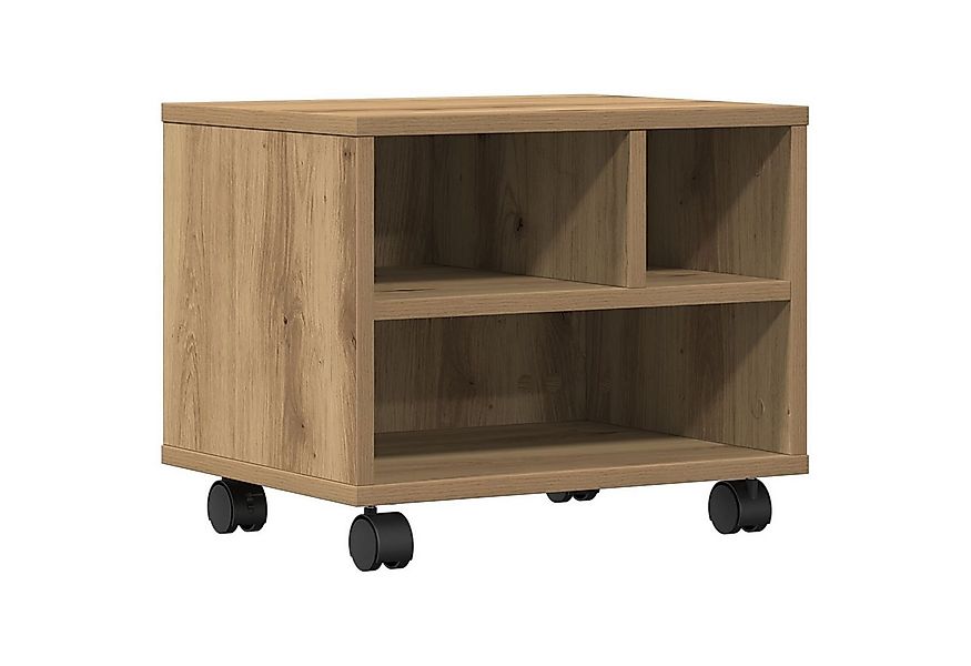 vidaXL Schreibtisch Druckerständer mit Rollen Artisan Eiche 41x32x33,5 cm günstig online kaufen