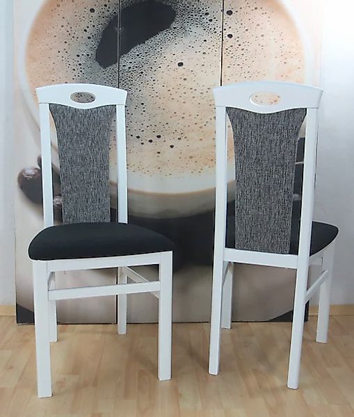 Home affaire 4-Fußstuhl »Kasia«, (Set), 2 St., Struktur günstig online kaufen