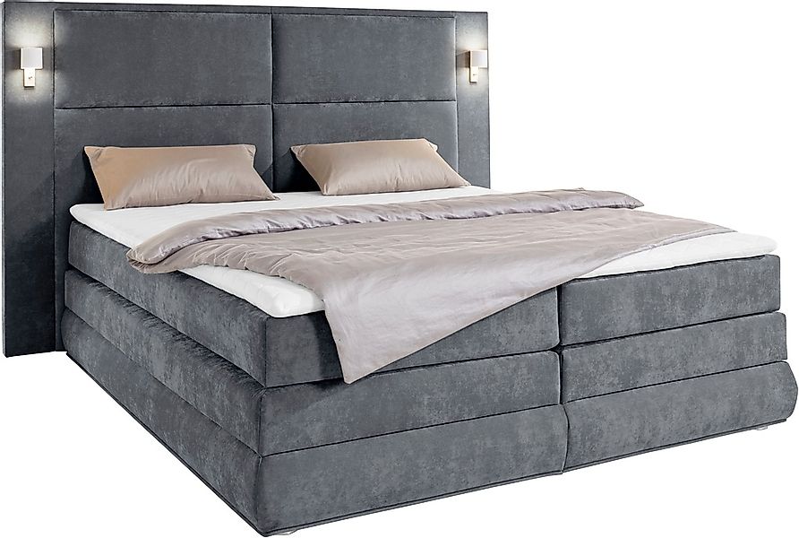 COLLECTION AB Boxspringbett "Copenhagen" inklusive Bettkasten, Topper, wahl günstig online kaufen