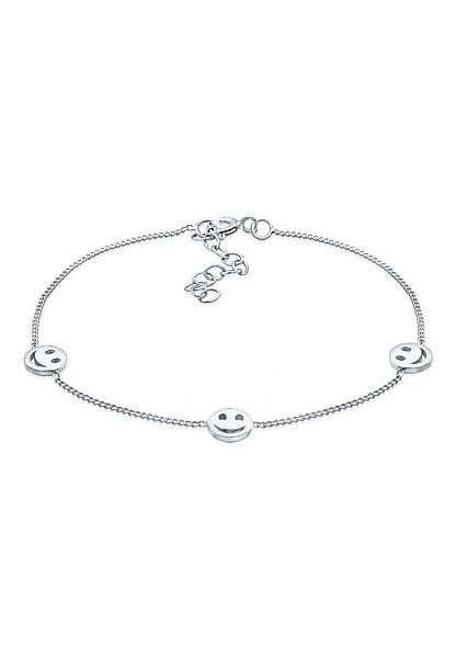 Elli Armband Smiling Plättchen Trend 925 günstig online kaufen