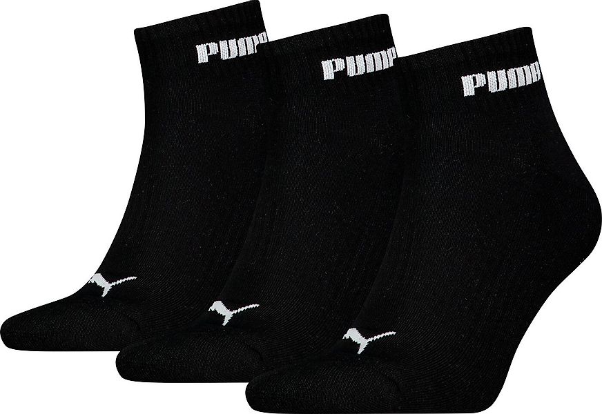 PUMA Sportsocken PUMA UNISEX CUSHIONED NEXT QUARTER 3P BLACK günstig online kaufen