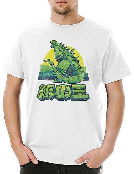 Urban Backwoods Print-Shirt Urban Backwoods Papercraft Monster Herren T-Shi günstig online kaufen