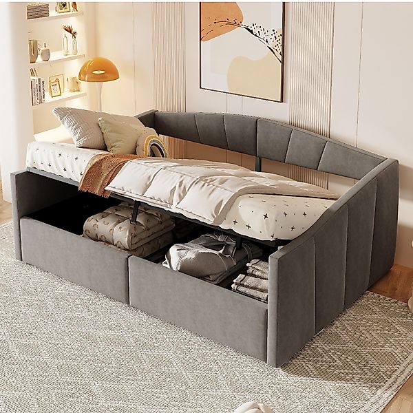 HAUSS SPOLE Schlafsofa 140x200cm mit hydraulischer günstig online kaufen