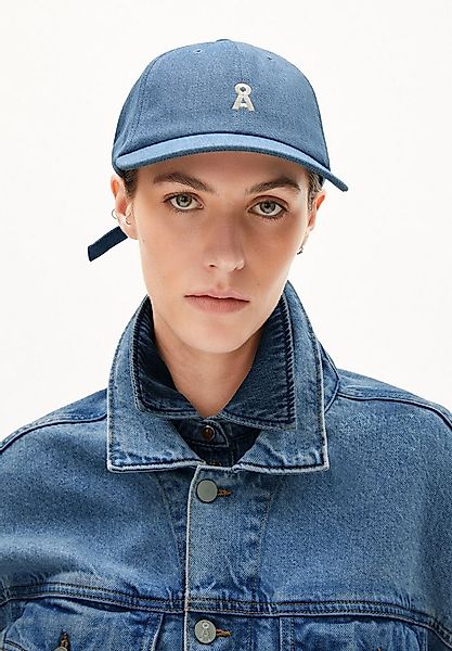 Armedangels Baseball Cap YENAAS DENIM INDIGO Unisex Kappe Aus Bio-Baumwolle günstig online kaufen