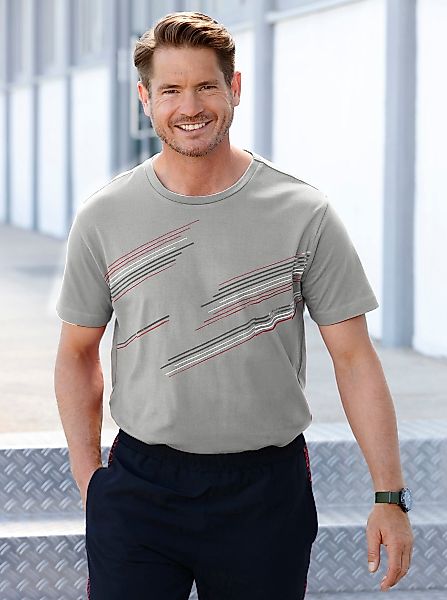 Classic Rundhalsshirt "Freizeitshirt" 1 Stk. tlg. günstig online kaufen