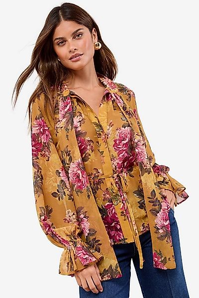 LIPSY Langarmbluse Lipsy Bluse mit Schluppe, Regular (1-tlg) günstig online kaufen