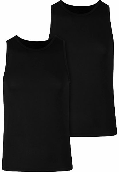 URBAN CLASSICS Tanktop "Urban Classics Bamboo Basic Tank Top 2-Pack" 1 Stk. günstig online kaufen
