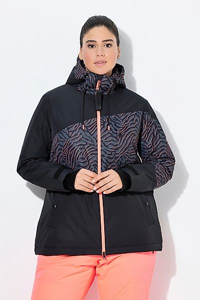 Ulla Popken Funktionsjacke Performance-Jacke wasserdicht 2-Wege-Zipper günstig online kaufen
