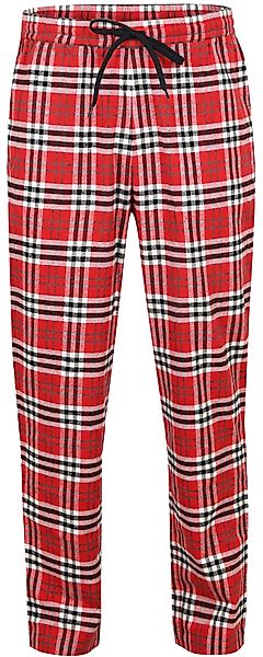 Steppin' Out Lounge-Hose Kariert Rot - Größe L günstig online kaufen
