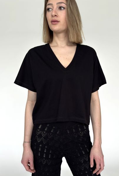 Zuckerwatte V-Shirt modisch geschnitten aus 100% günstig online kaufen