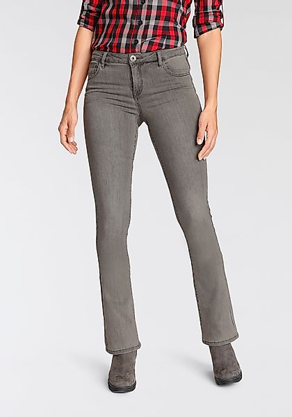 Arizona Bootcut-Jeans "Ultra-Stretch", normale Passform, Baby-Bootcut, Used günstig online kaufen