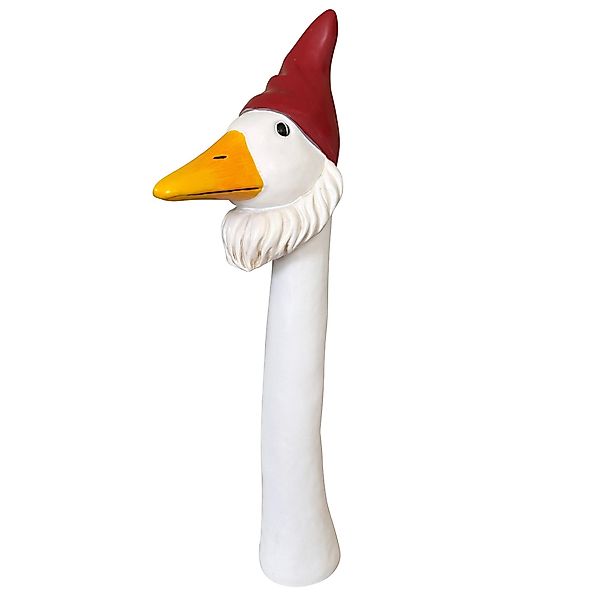 Online-Fuchs Gartenfigur Gänsehals Gartenstecker Gans - günstig online kaufen