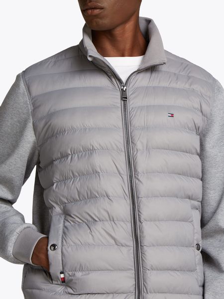 Tommy Hilfiger Sweatjacke "MIX MEDIA STAND CLLR" mit Steppung günstig online kaufen