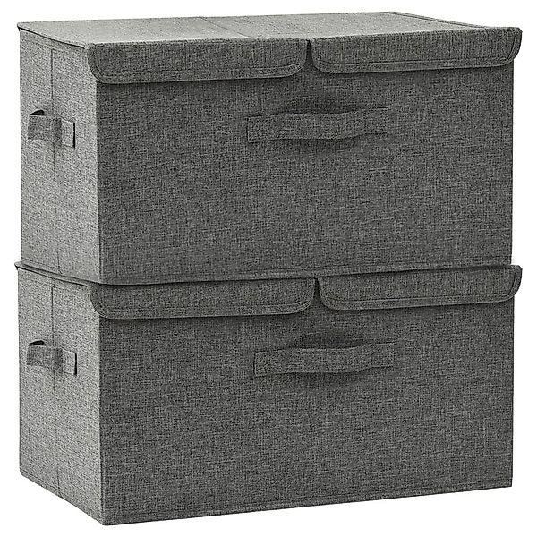 vidaXL Aufbewahrungsbox Aufbewahrungsboxen 2 Stk. Stoff günstig online kaufen