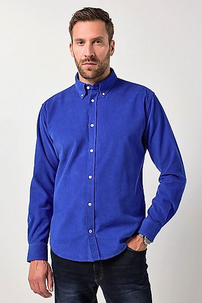 JP1880 Businesshemd Cordhemd Langarm Buttondown-Kragen Modern Fit günstig online kaufen