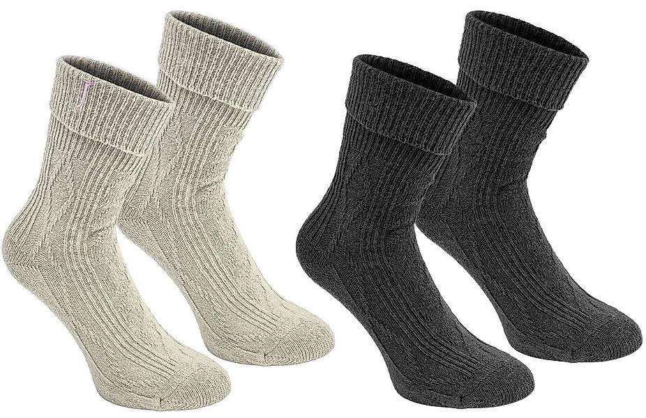 BRUBAKER Norwegersocken Damen Stiefelsocken in Geschenkverpackung (Geschenk günstig online kaufen