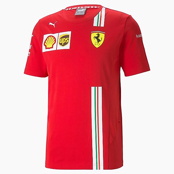 PUMA Ferrari Team Herren T-Shirt | Mit Aucun | Rot | Größe: XS günstig online kaufen