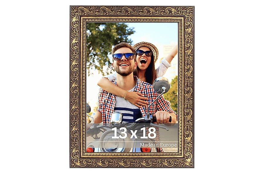 Victor (Zenith) Bilderrahmen Vinci, Bilderrahmen Braun Gold 13x18 cm, Bilde günstig online kaufen