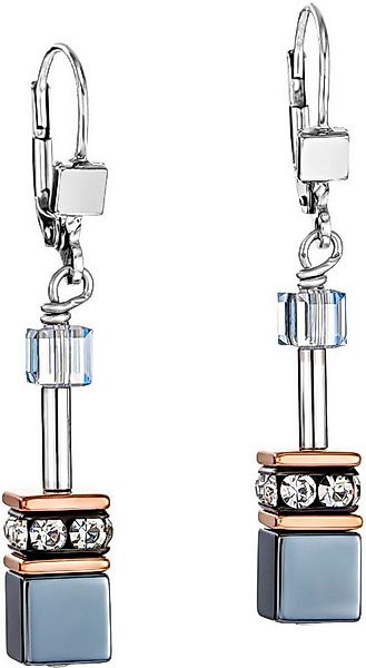 COEUR DE LION Paar Ohrhänger Schmuck Edelstahl GeoCUBE® Ohrringe Würfelkett günstig online kaufen