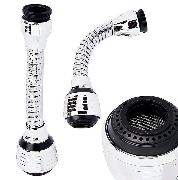 KINVARA Strahlregler BRAUSEKOPF 15cm mit 3 Funktionen Strahlregler Mischdüs günstig online kaufen