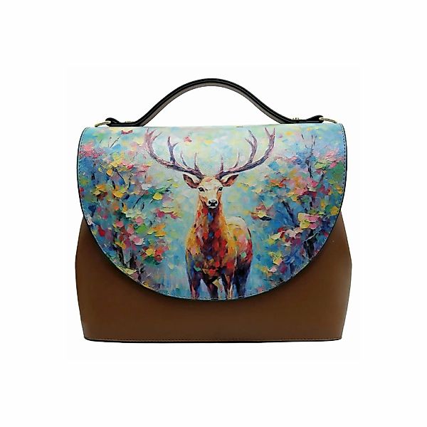 DOGO Henkeltasche "Handy Umhängetasche Deer Of Dreams Schultertasche" Handg günstig online kaufen