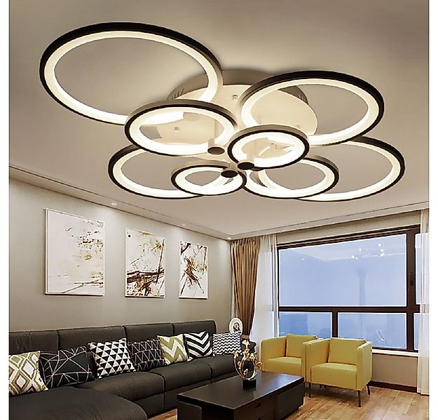 Euroton LED Deckenleuchte LED Deckenleuchte Fernbedienung Lichtfarbe/Hellig günstig online kaufen