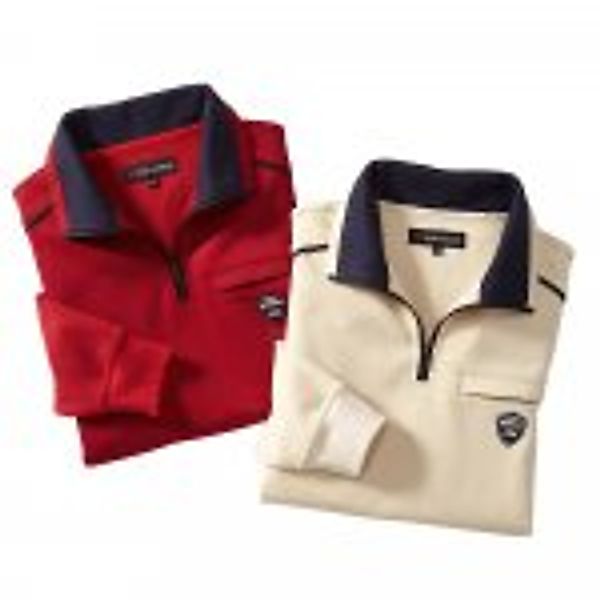 Thermoshirt mit Kontrasten im Set günstig online kaufen