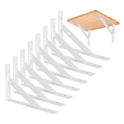 NUODWELL Wandregalhalter 8 Stück Regalhalterungen,90 Grad günstig online kaufen