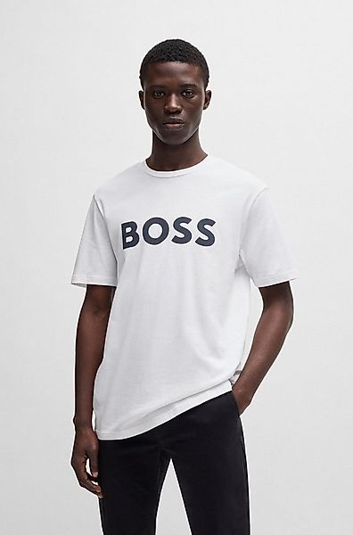 BOSS ORANGE T-Shirt Thinking mit großem BOSS Druck auf der Brust günstig online kaufen
