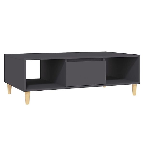 vidaXL Couchtisch Grau 103,5x60x35 cm Holzwerkstoff günstig online kaufen